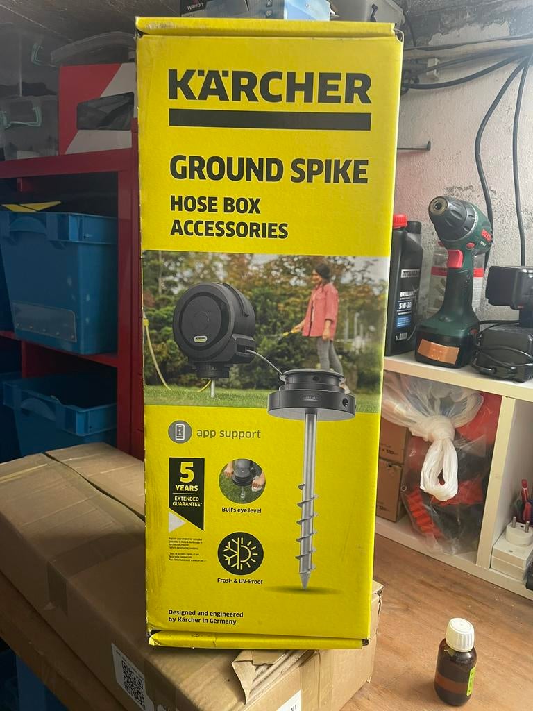 Ground spıke, Ophalen, Zo goed als nieuw