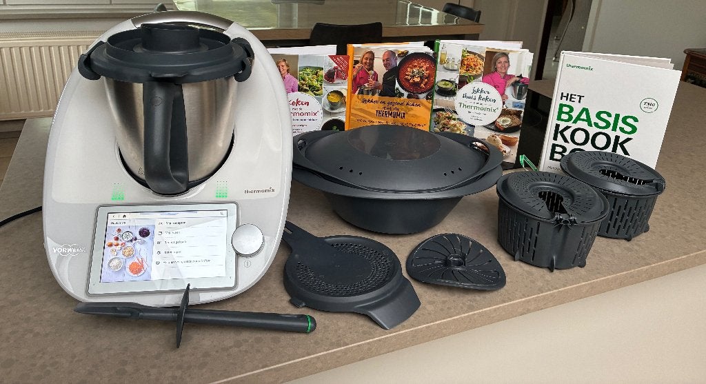 THERMOMIX TM6, Elektronische apparatuur, Keukenmixers, Ophalen, Gebruikt, Vaatwasserbestendig, 3 snelheden of meer