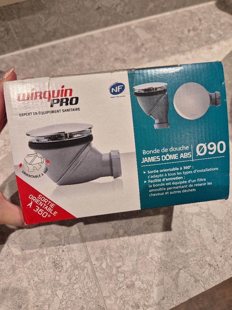 Wirquin pro doucheafvoer, Ophalen, Nieuw, Douche