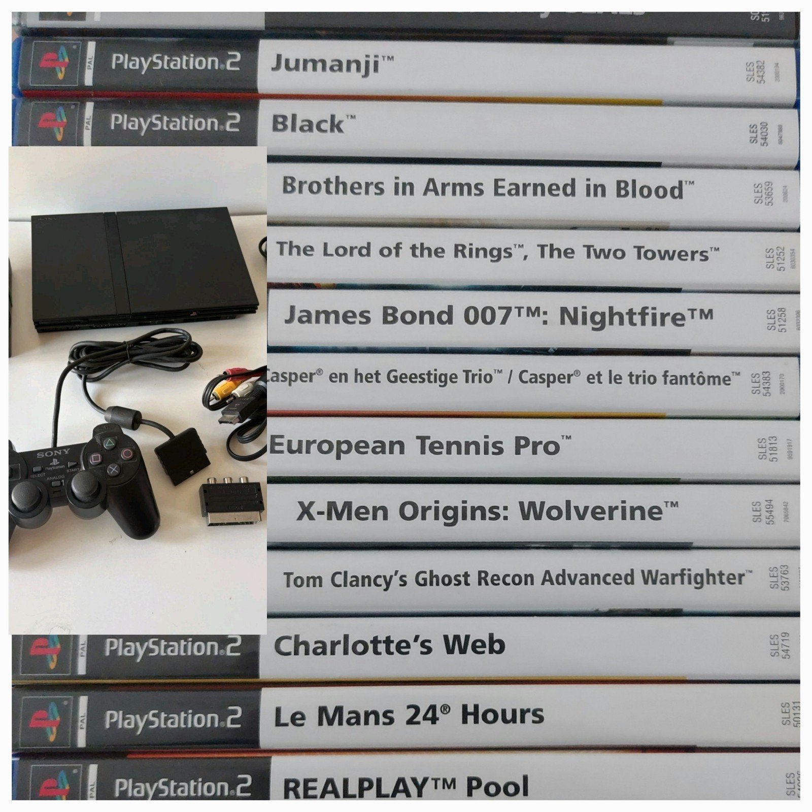 PS2-set en 17 games, Games en Spelcomputers, Games | Sony PlayStation 2, Ophalen of Verzenden