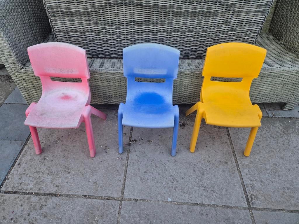 3 peuter stoelen, Ophalen of Verzenden