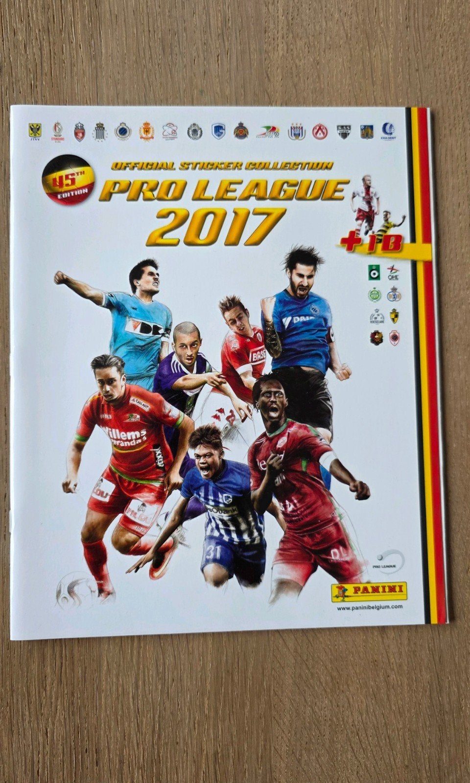 Leeg stickerboek PANINI PRO LEAGUE 2017, Enlèvement ou Envoi, Neuf, Plusieurs autocollants