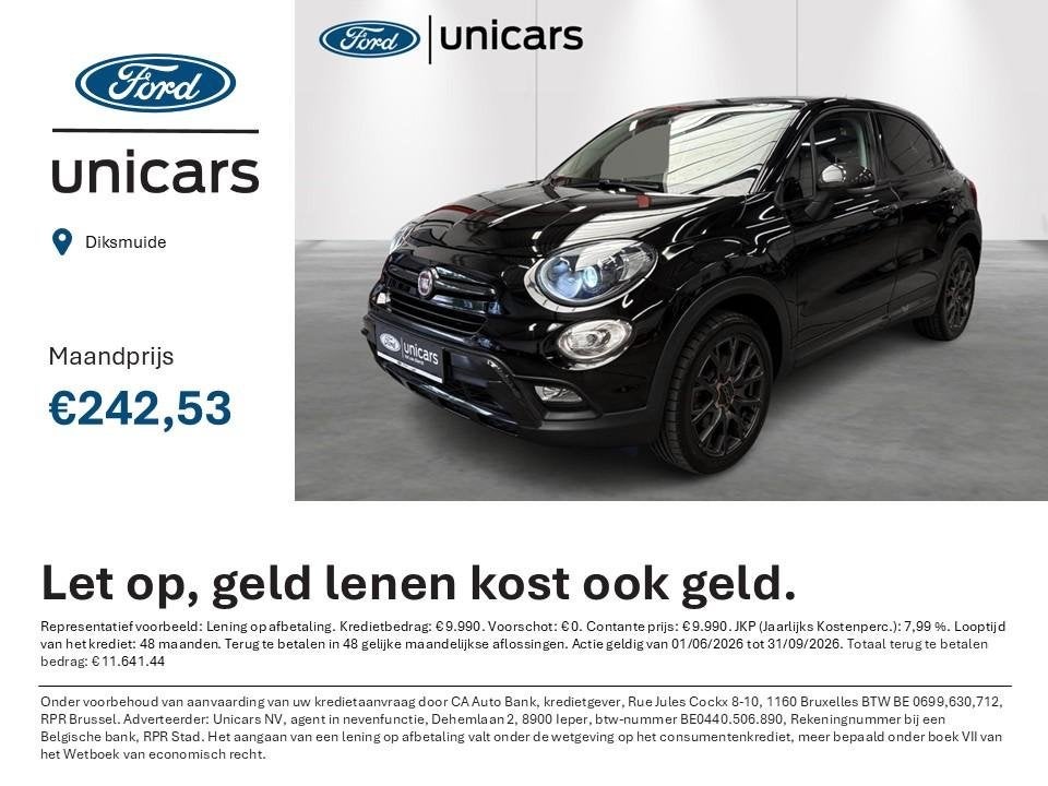 Fiat 500X 1,4 MULTIAIR 136CH/PK Mirror NIEUWE DISTRIBUTIERIE, Auto's, Stof, Euro 6, 136 pk, 500X