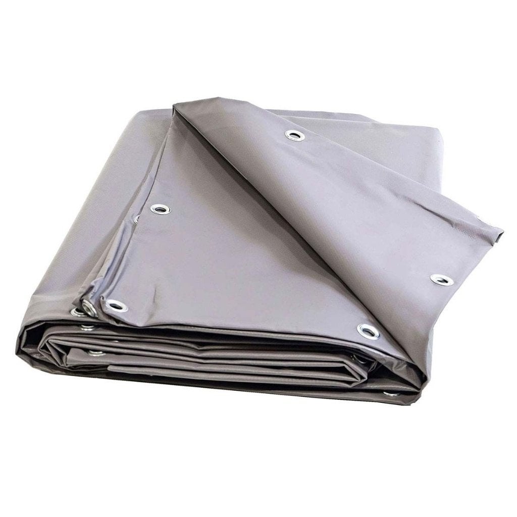 Professioneel brandwerend PVC-zeildoek – Sioen – 5m x 4,5m, Doe-het-zelf en Bouw, Zeil en Folie, Ophalen, Zo goed als nieuw, 15 m² of meer