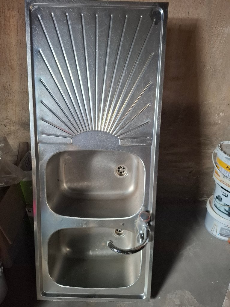 Spoelbak, Ophalen, Gebruikt, Chroom, Overige typen