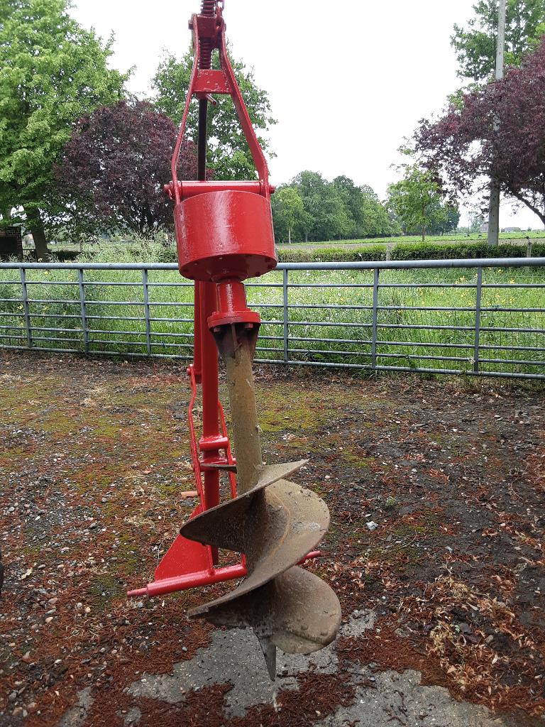 Grondboor, Jardin & Terrasse, Outils à main, Enlèvement, Utilisé, Tarière