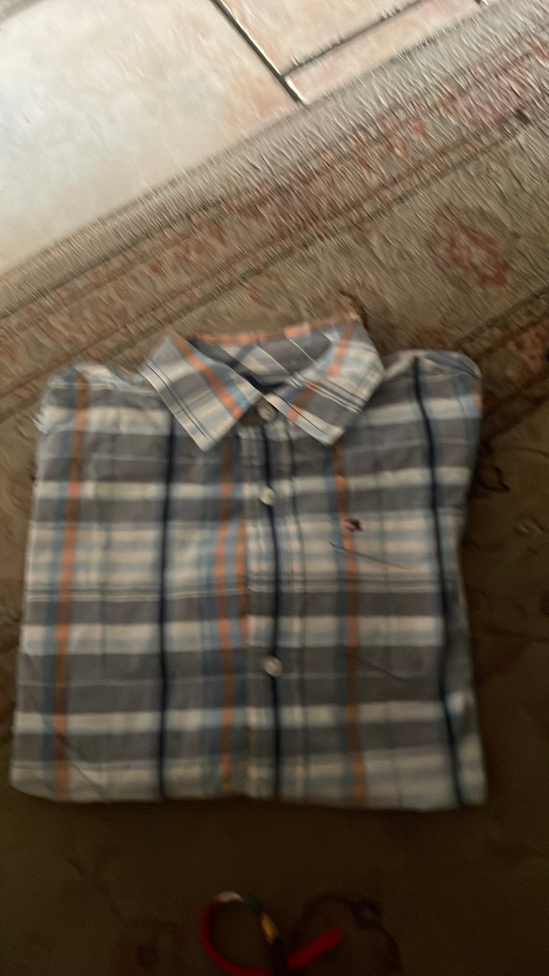 Hemdje 6-7 jaar hilfiger, Kinderen en Baby's, Kinderkleding | Maat 116, Ophalen, Gebruikt