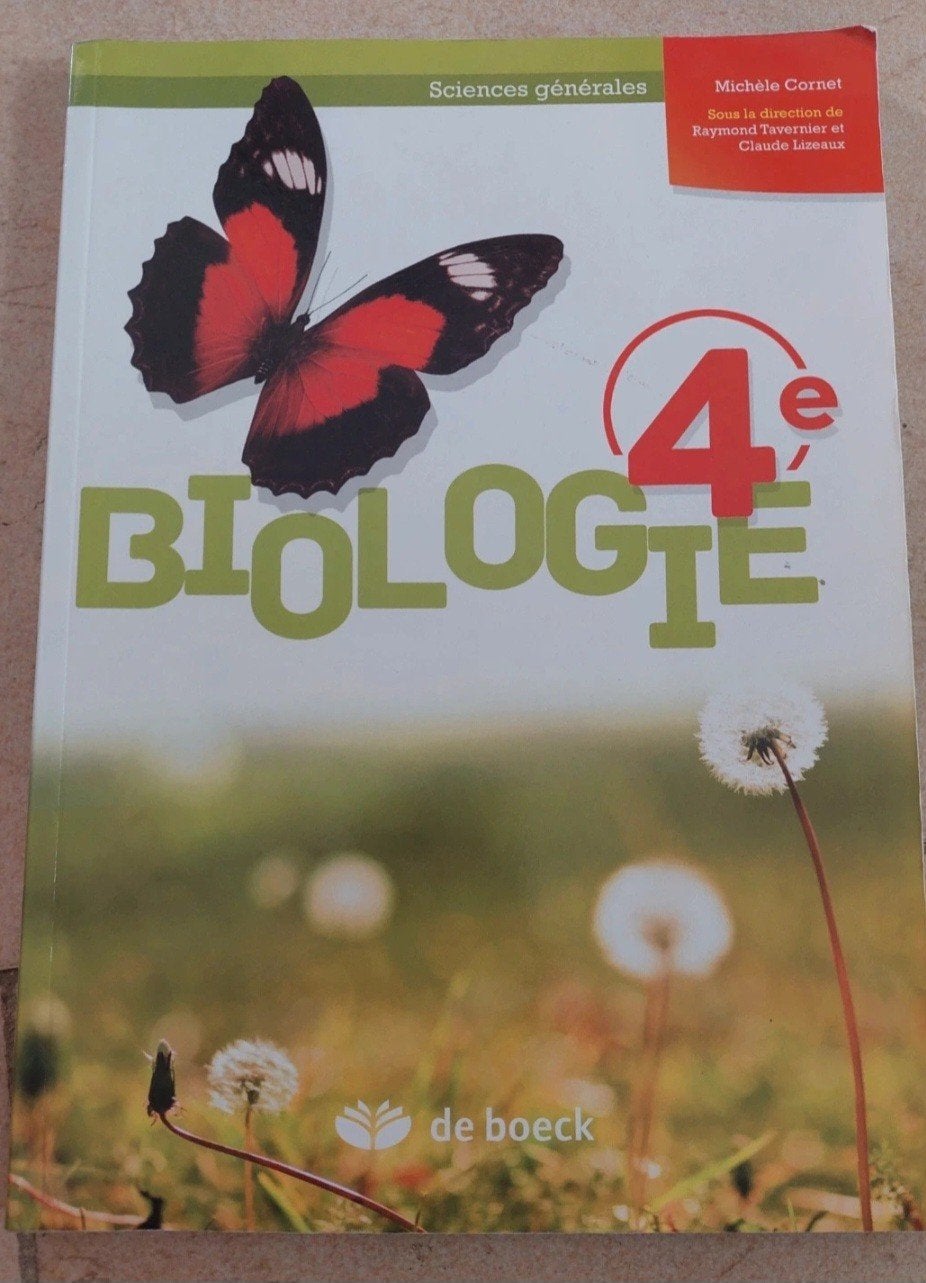 Manuel de biologie 4eme, Enlèvement ou Envoi, Biologie