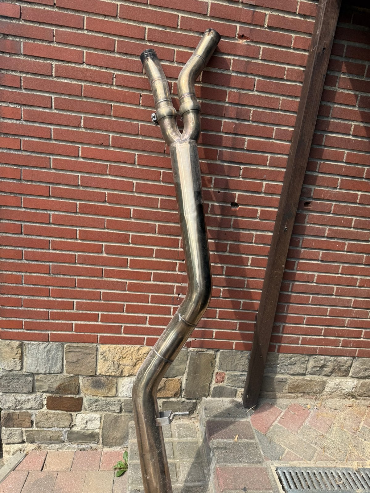 Bmw M2 F87. MILLTEK single Midpipe , als nieuw ., Ophalen, Gebruikt