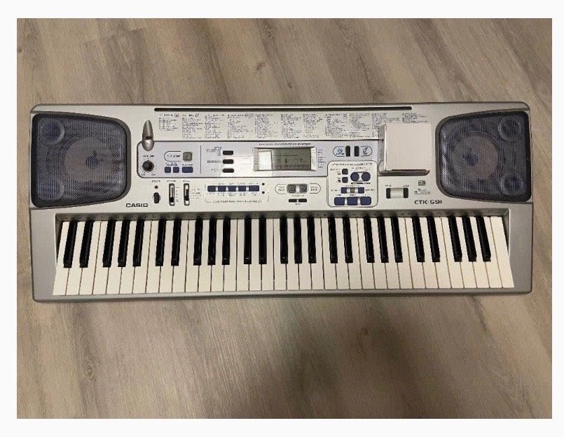 Keyboard CASIO CTK-59I, Muziek en Instrumenten, Ophalen, Gebruikt, 61 toetsen, Casio