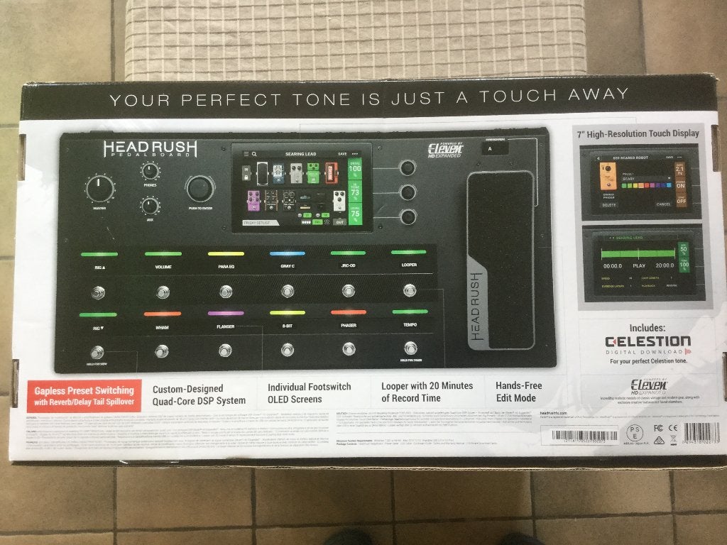 headrush pedalboard, Muziek en Instrumenten, Ophalen, Zo goed als nieuw, Multi-effect