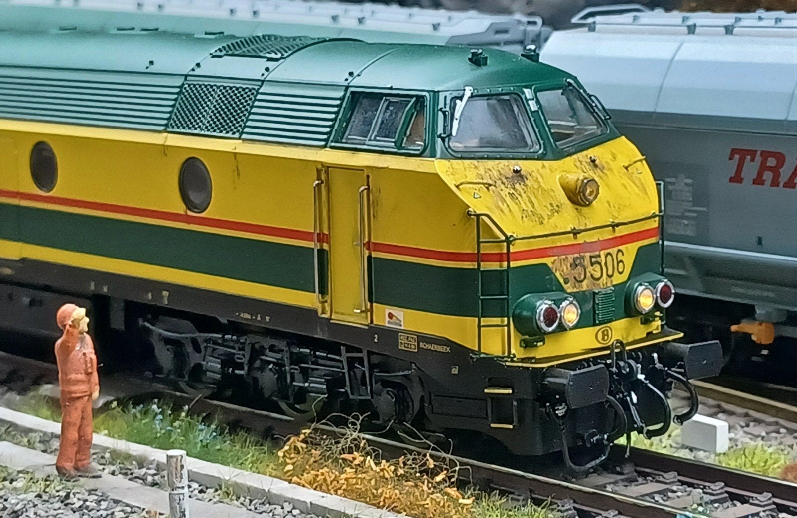 5506 nmbs dcc sound originele verpakking, Ophalen of Verzenden, Zo goed als nieuw, Gelijkstroom, Locomotief