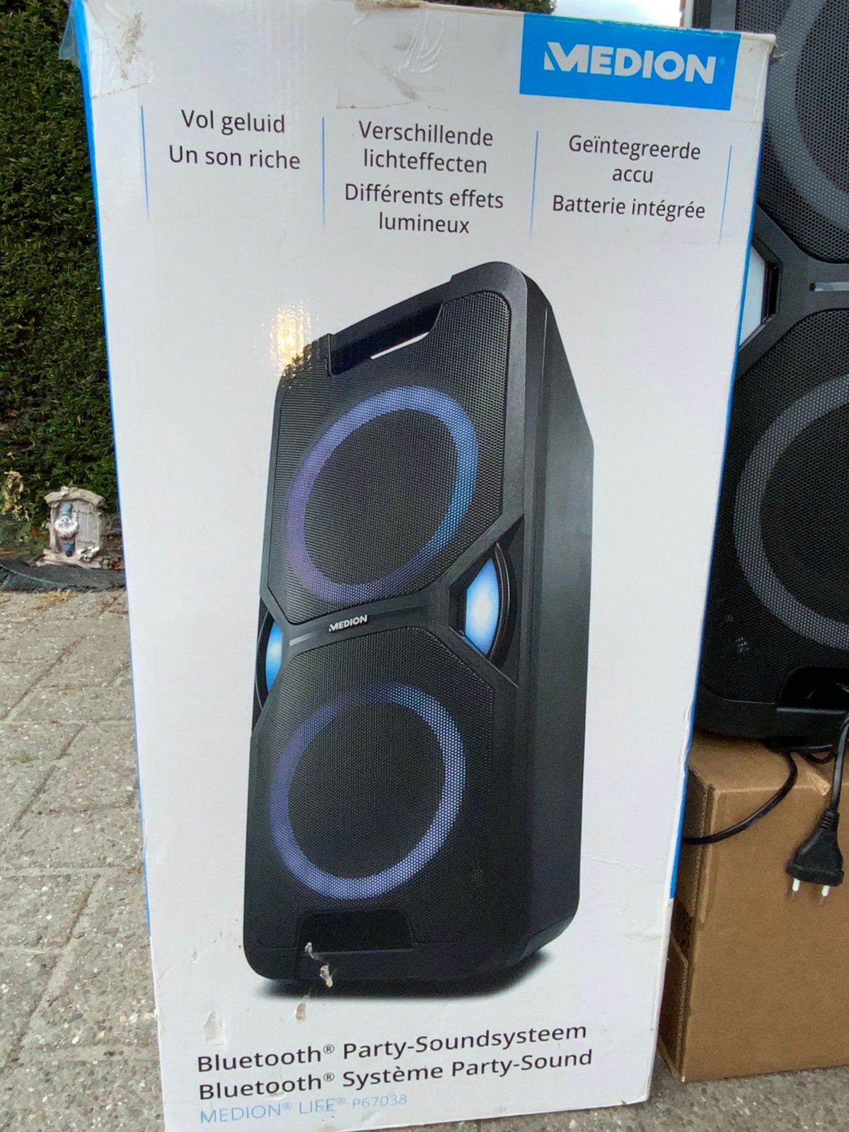 Bluetooth Party-Sound System, Hobby en Vrije tijd, Elektronica-componenten, Ophalen, Gebruikt