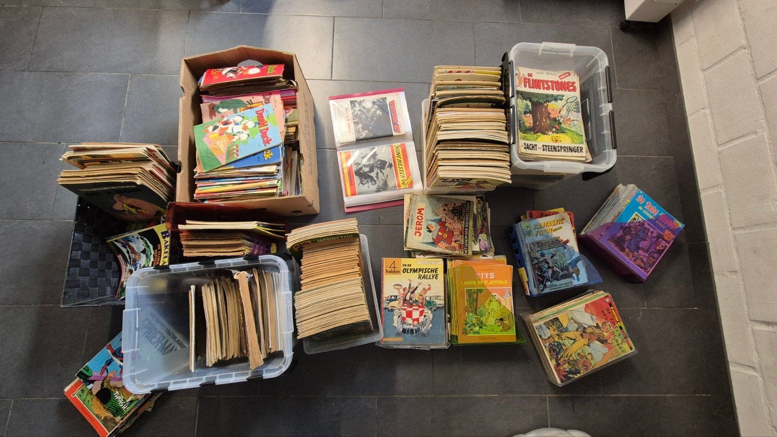 Lot strips, Enlèvement