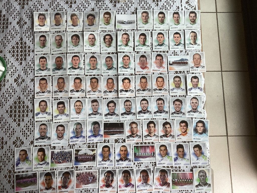 122 PANINI stickers SPRINT 2012, Enlèvement ou Envoi