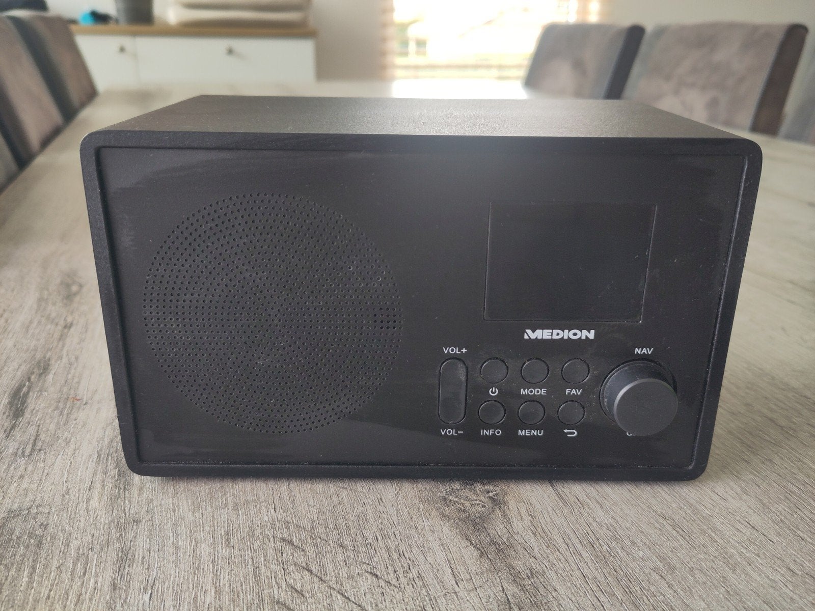 Medion internetradio (dab, Spotify, fm,...), Ophalen