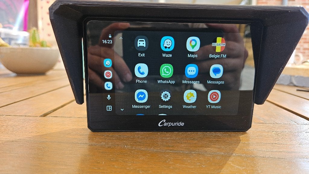 Carpuride, voiture Apple Carplay/Android pour moto, Enlèvement, Comme neuf
