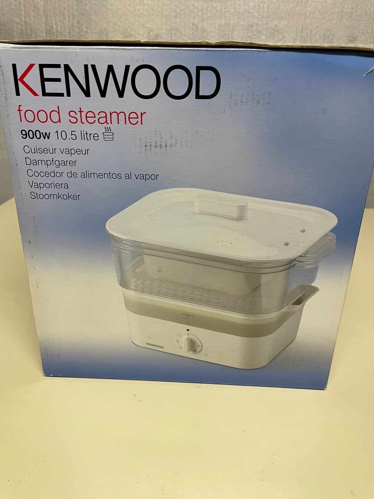 Kenwood foodsteamer 900 w - 10 L, Huis en Inrichting, Ophalen, Zo goed als nieuw
