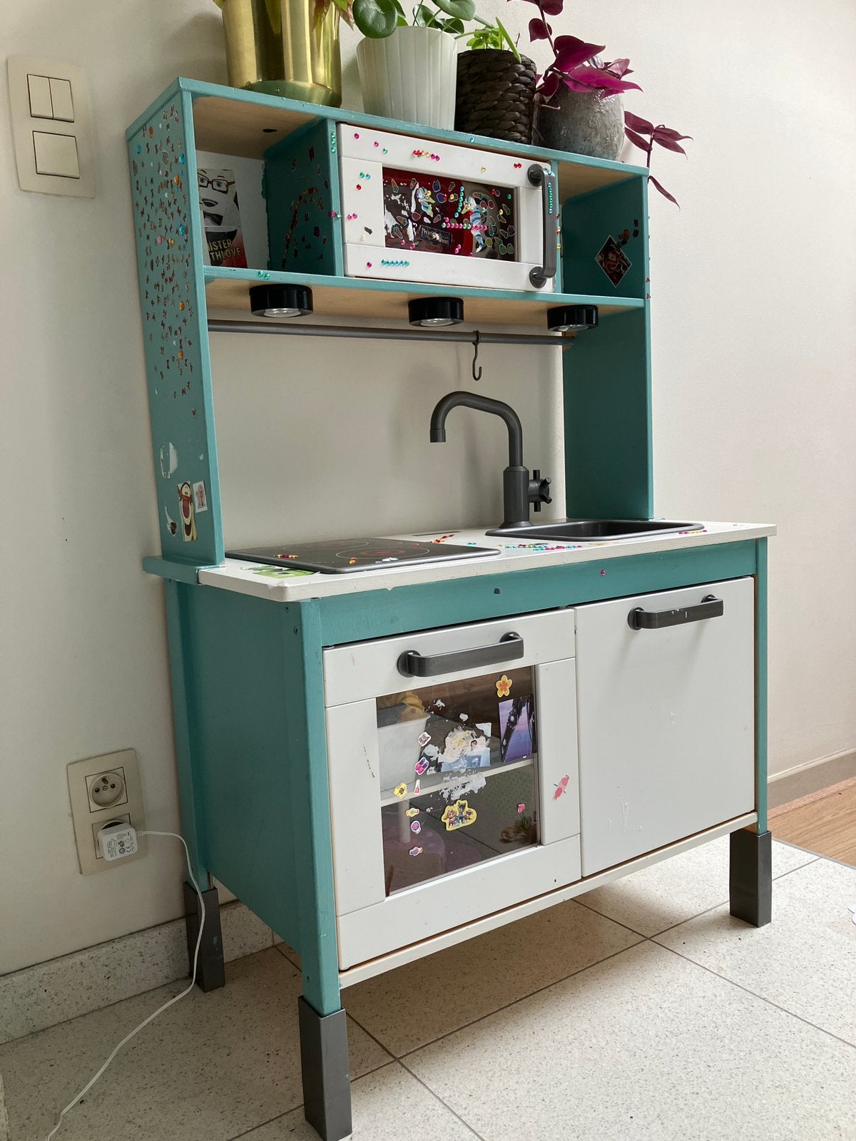Ikea keukentje met toebehoren, Ophalen, Gebruikt, Hout, Speelkeuken