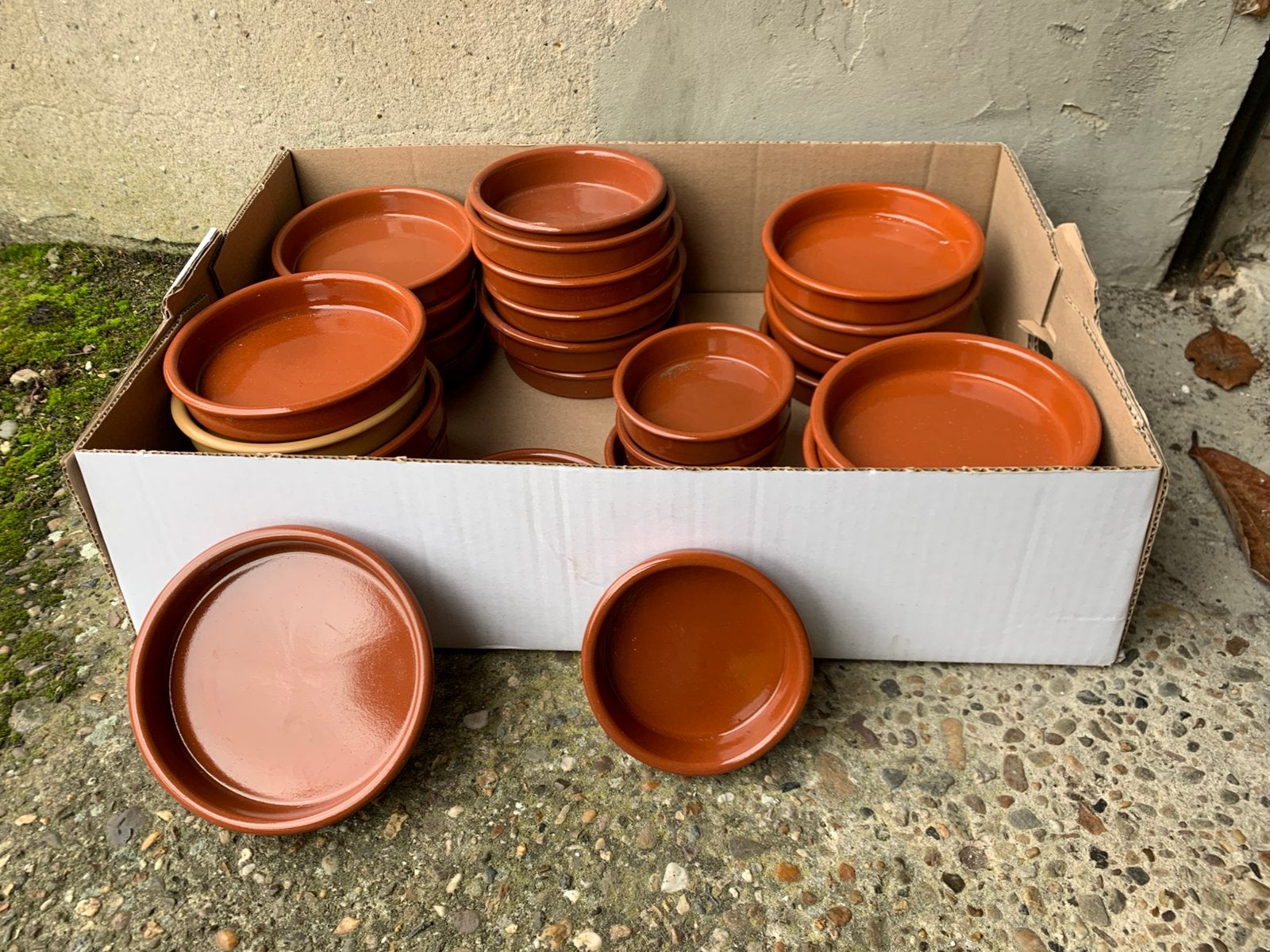 Terracotta schaaltjes, Huis en Inrichting, Ophalen, Zo goed als nieuw, Keramiek