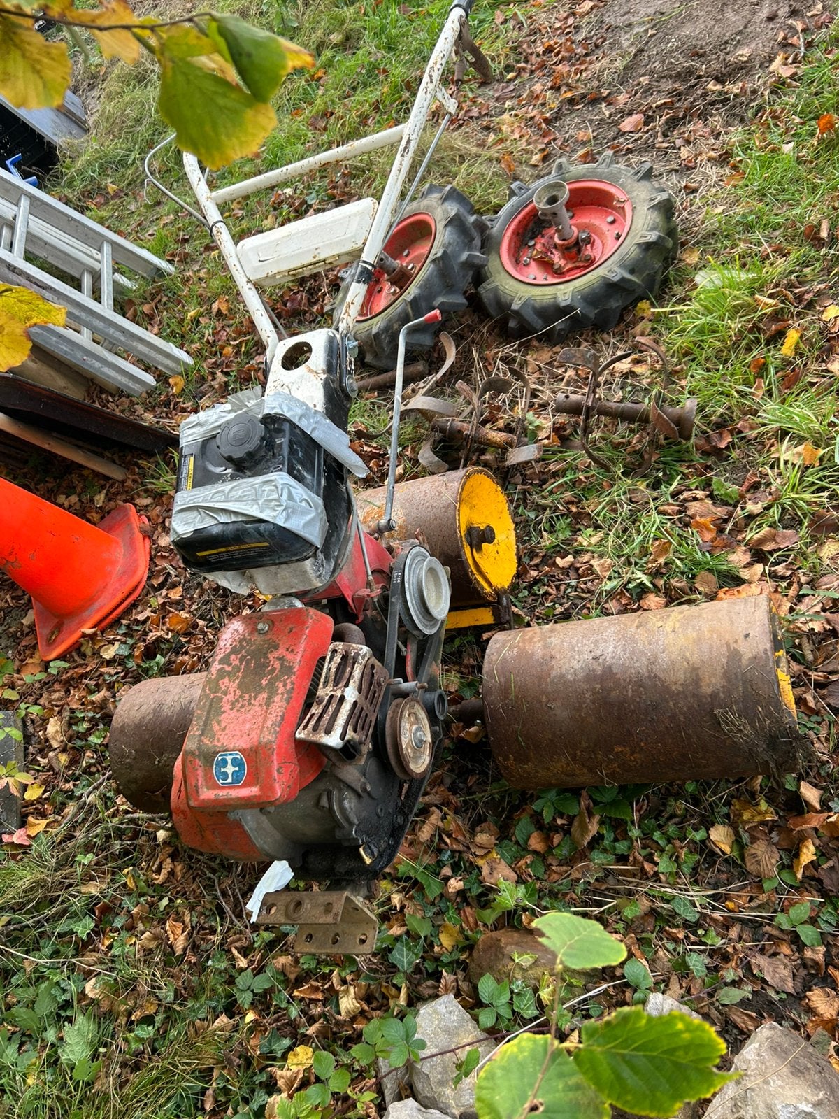 Motoculteur mametora, Enlèvement, Agricole