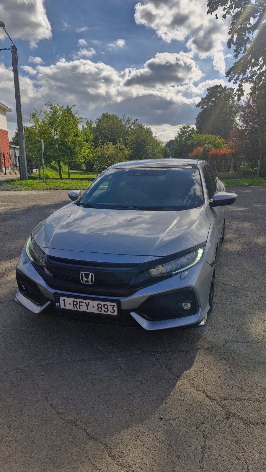honda civic, Cuir, Argent ou Gris, Achat, Euro 6