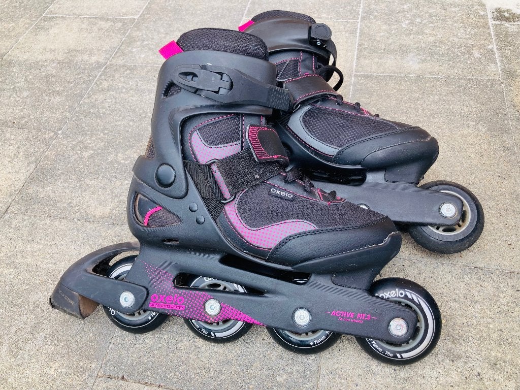 Inlineskates maat 36, Sport en Fitness, Skeelers, Gebruikt, Kinderen, Inline skates 4 wielen, Ophalen