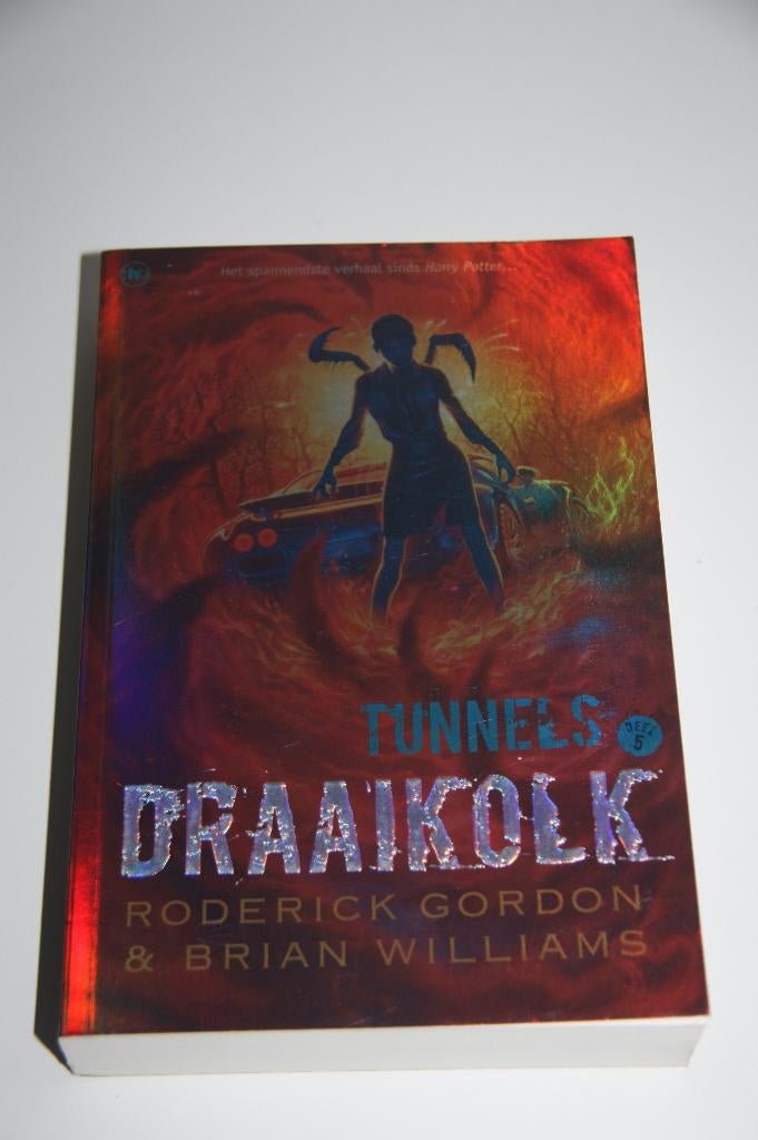 Draaikolk tunnels 5 * roderick gordon & brian williams, Boeken, Ophalen of Verzenden