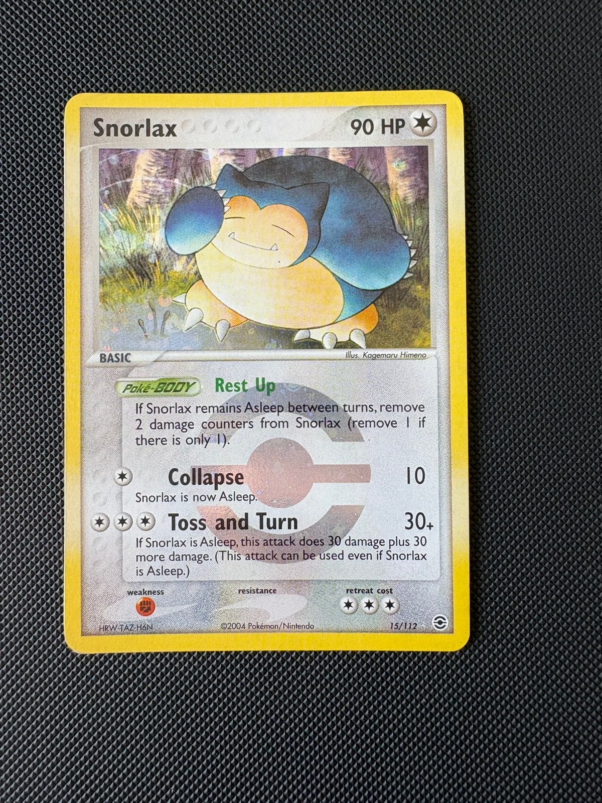 Snorlax holo, Ophalen, Zo goed als nieuw