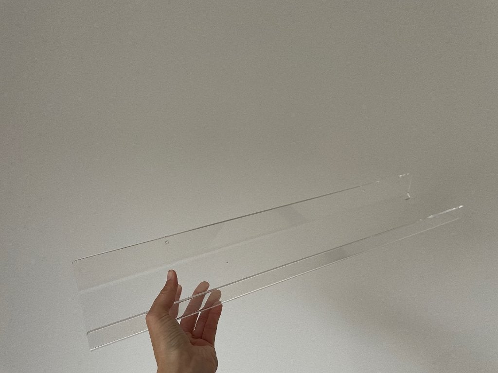 Mellösa wandplank in acrylglas van Ikea, Ophalen, Nieuw