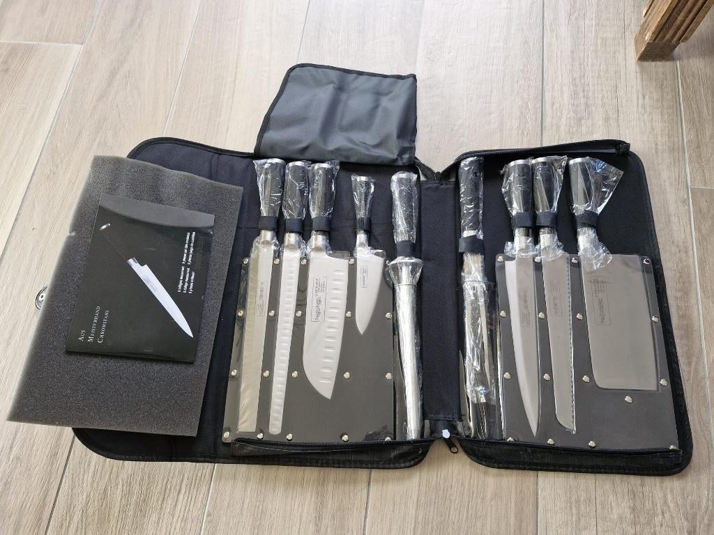Messenset 9-delig, Ophalen, Nieuw, Inox of Chroom