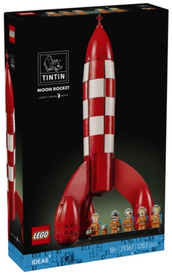 Lego Ideas 21367 Tintin maanraket kuifje sealed., Kinderen en Baby's, Ophalen of Verzenden, Lego, Ideas