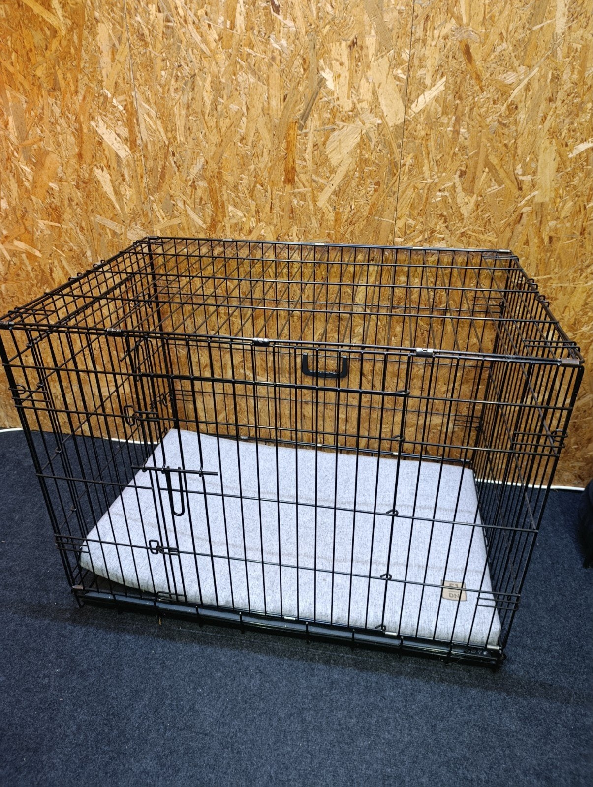 Honden bench zwart, Dieren en Toebehoren, Ophalen