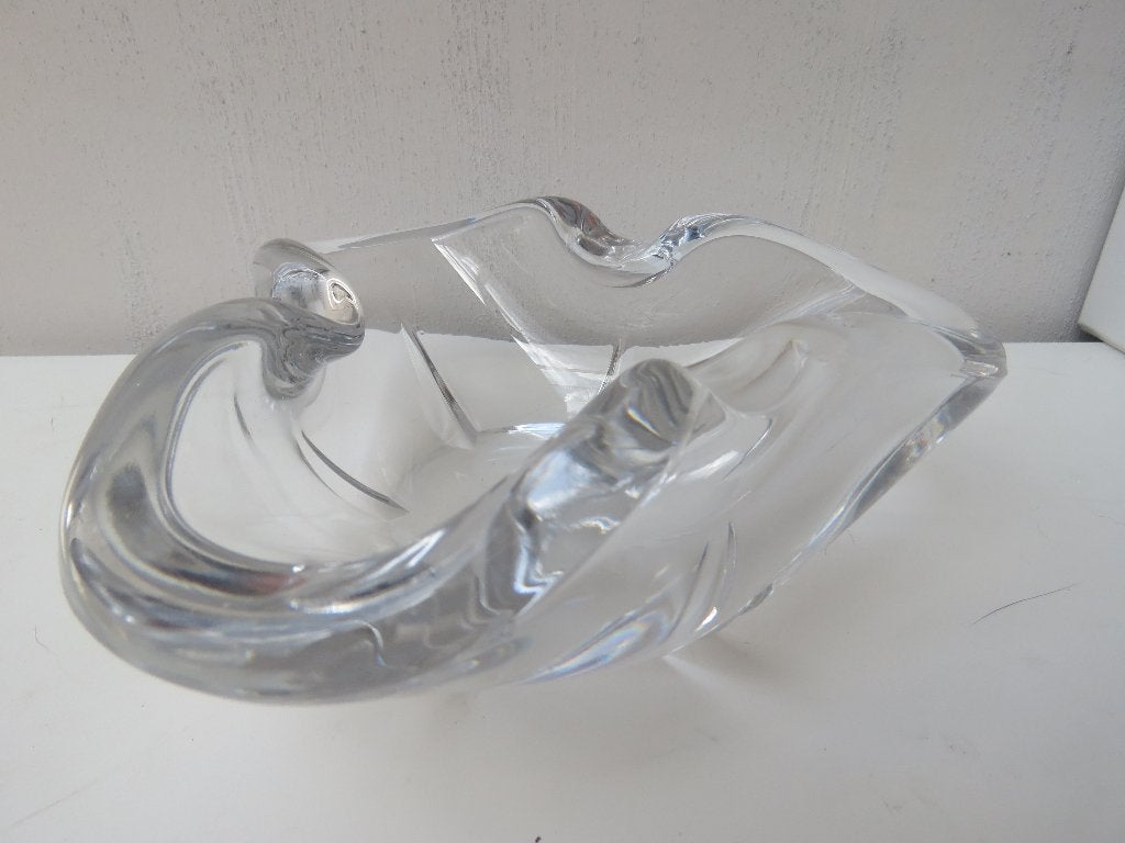 Val Saint Lambert kristal asbak vide poche, Antiek en Kunst, Antiek | Glaswerk en Kristal, Ophalen of Verzenden