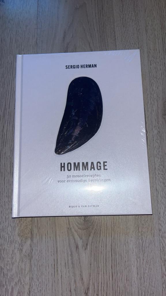 Sergio Herman - Hommage (nieuw/ongeopend), Boeken, Ophalen, Sergio Herman