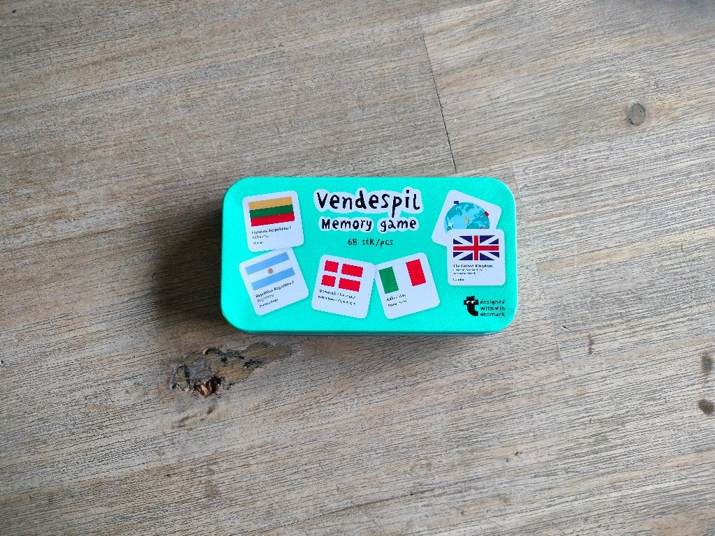 Memory met vlaggen van de wereld, Ophalen, Gebruikt, Ontdekken
