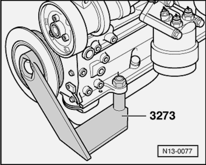 Outil VW 3273, Enlèvement, Neuf