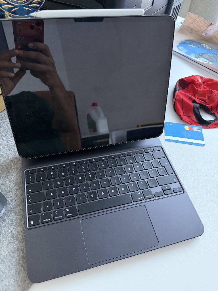 Apple 13" iPad Pro M4 | Magic Keyboard + Apple Pencil Pro, Informatique & Logiciels, Apple iPad Tablettes, Gris, Apple iPad, 13 pouces ou plus