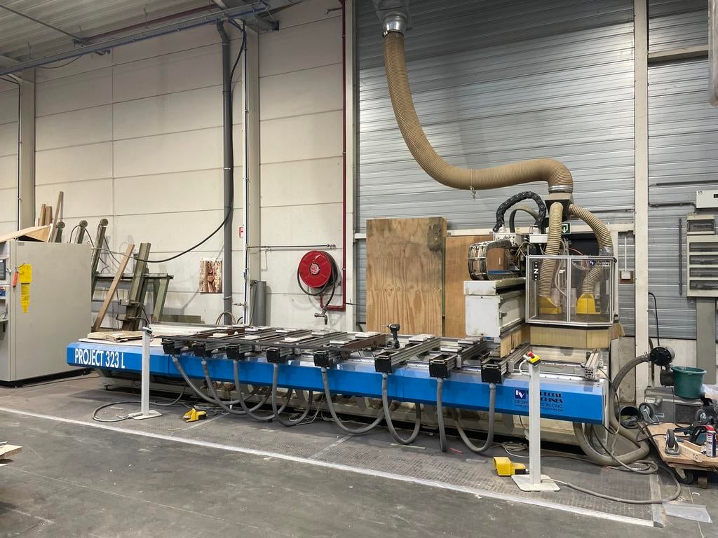 Masterwood cnc te koop., Ophalen, Gebruikt, Aluminium