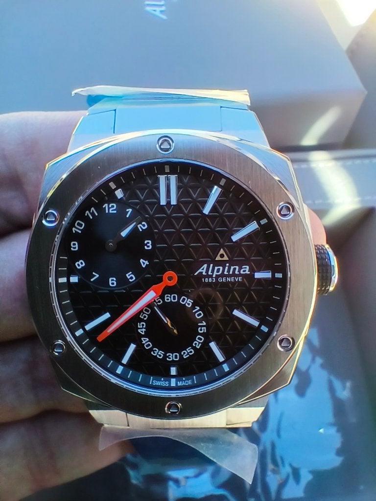 Alpina Alpiner Extreme x Fratello - 1/99 - Portée 1x, Montre-bracelet, Autres marques, Enlèvement ou Envoi, Acier