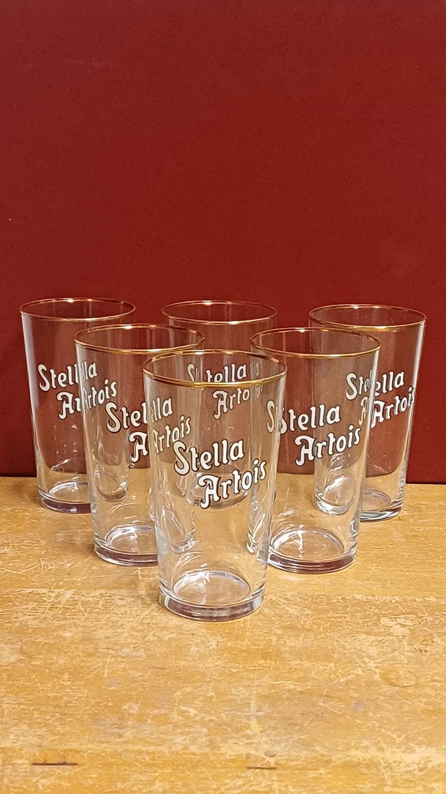 Verres Stella Artois, bouteilles de 25 cl, Enlèvement ou Envoi, Comme neuf, Verre ou Verres, Stella Artois