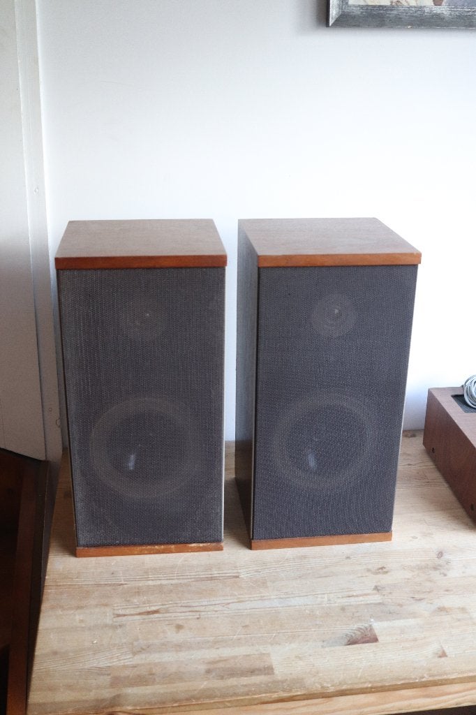 B&W  DM4 stereo speakers, Ophalen, Stereo speakers, Gebruikt, 60 tot 120 watt