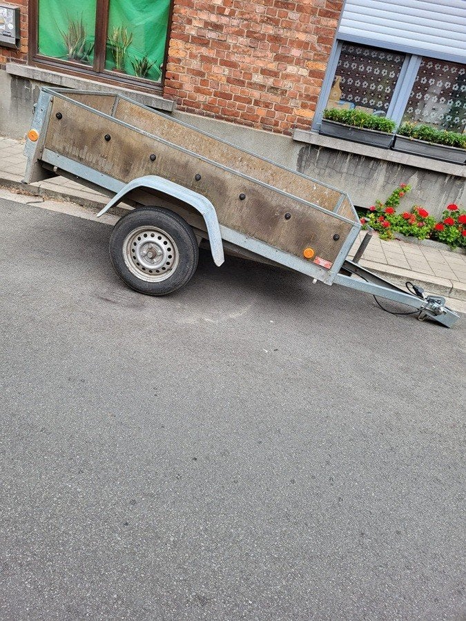 aanhangwagen / remorque 750kg, Auto diversen, Aanhangers en Bagagewagens, Ophalen