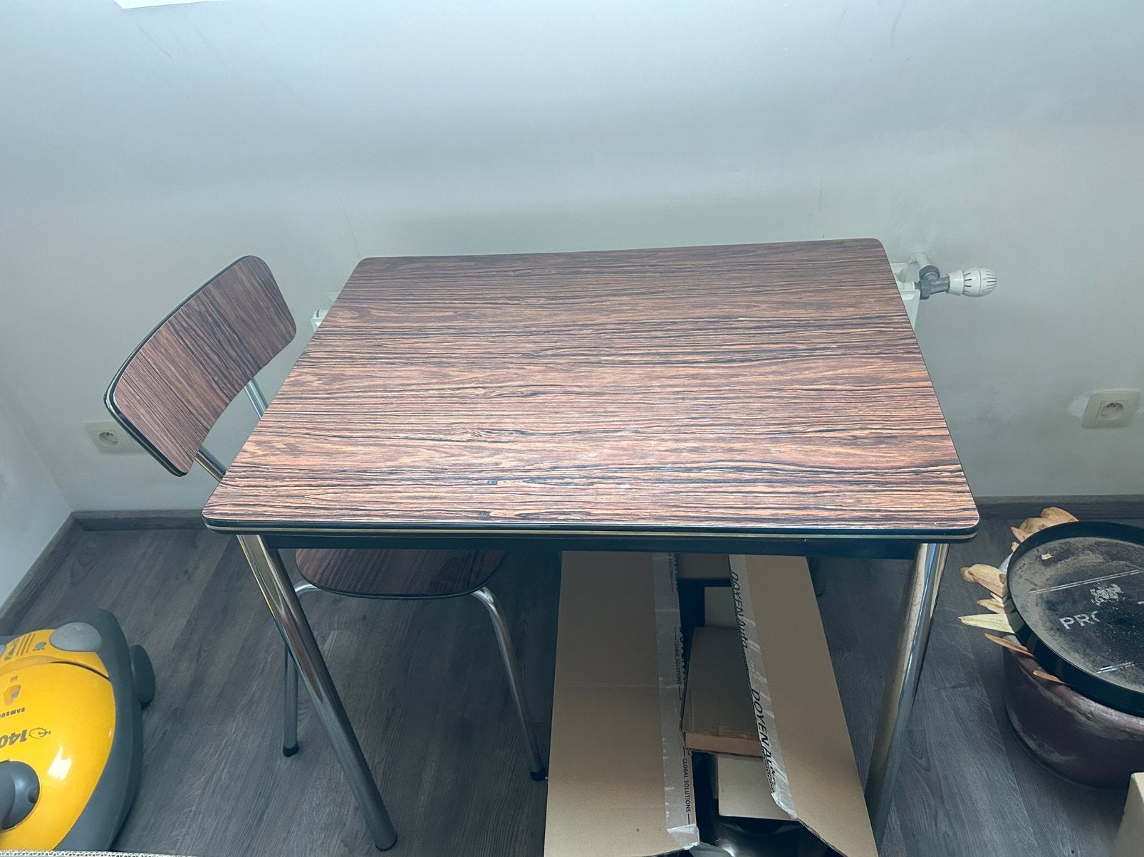 Keukentafel, Ophalen, Gebruikt, 50 tot 100 cm, Tot twee personen