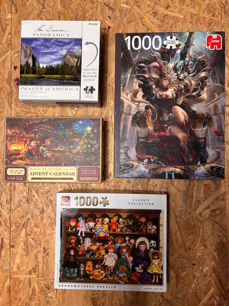 4 puzzels, Enlèvement ou Envoi, Comme neuf