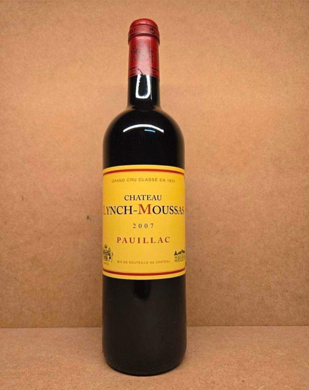 vin chateau lynch moussas 2007 paulliac grand cru classé, Collections, Enlèvement