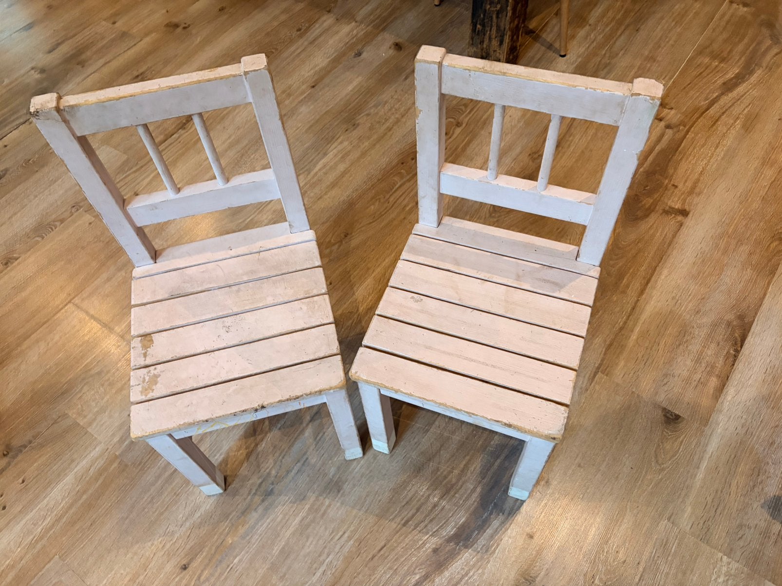 2 x houten Ikea stoeltjes, Kinderen en Baby's, Ophalen, Gebruikt, Stoel(en)
