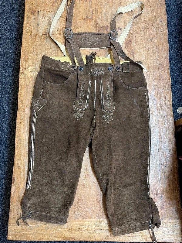 Grote maat originele Lederhosen, Enlèvement ou Envoi, Comme neuf, Autres tailles, Karl Klüber