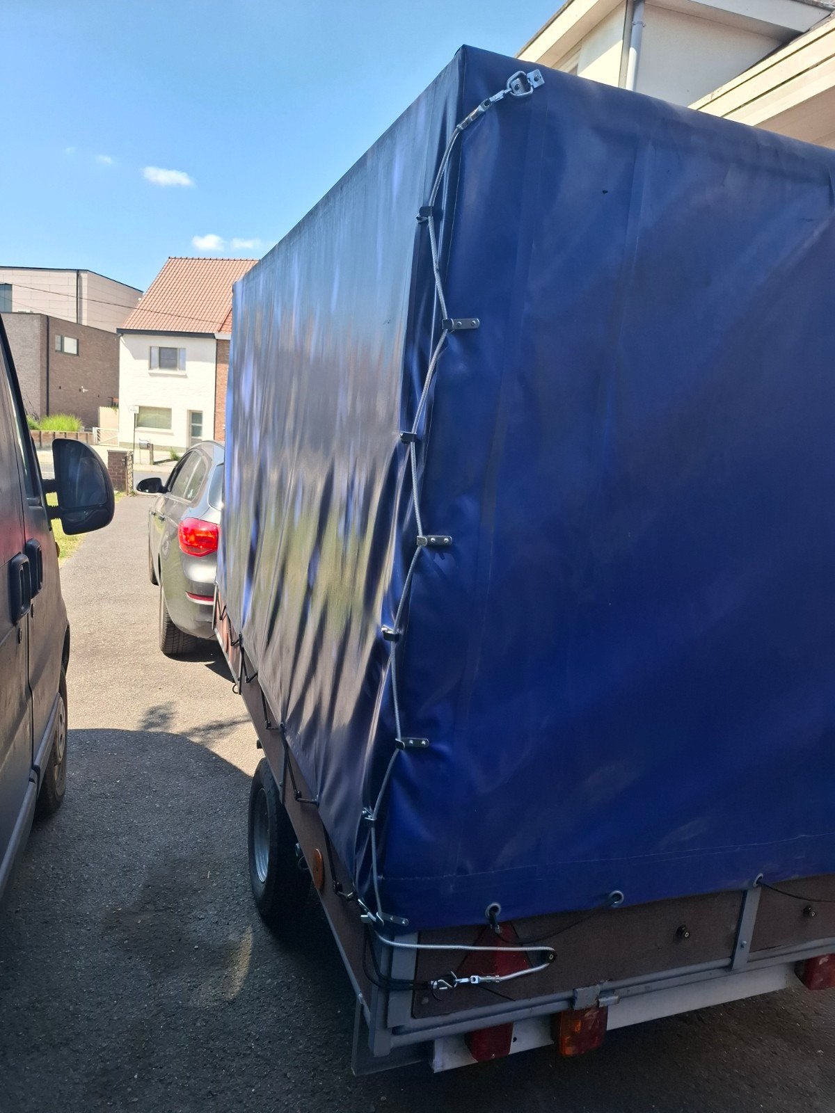 gesloten remork, Autos : Divers, Remorques, Enlèvement