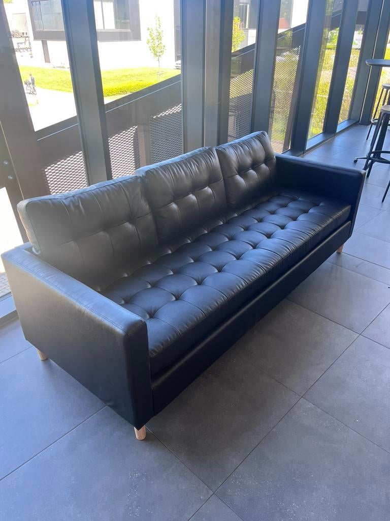 3 zit zwart, Ophalen, Zo goed als nieuw